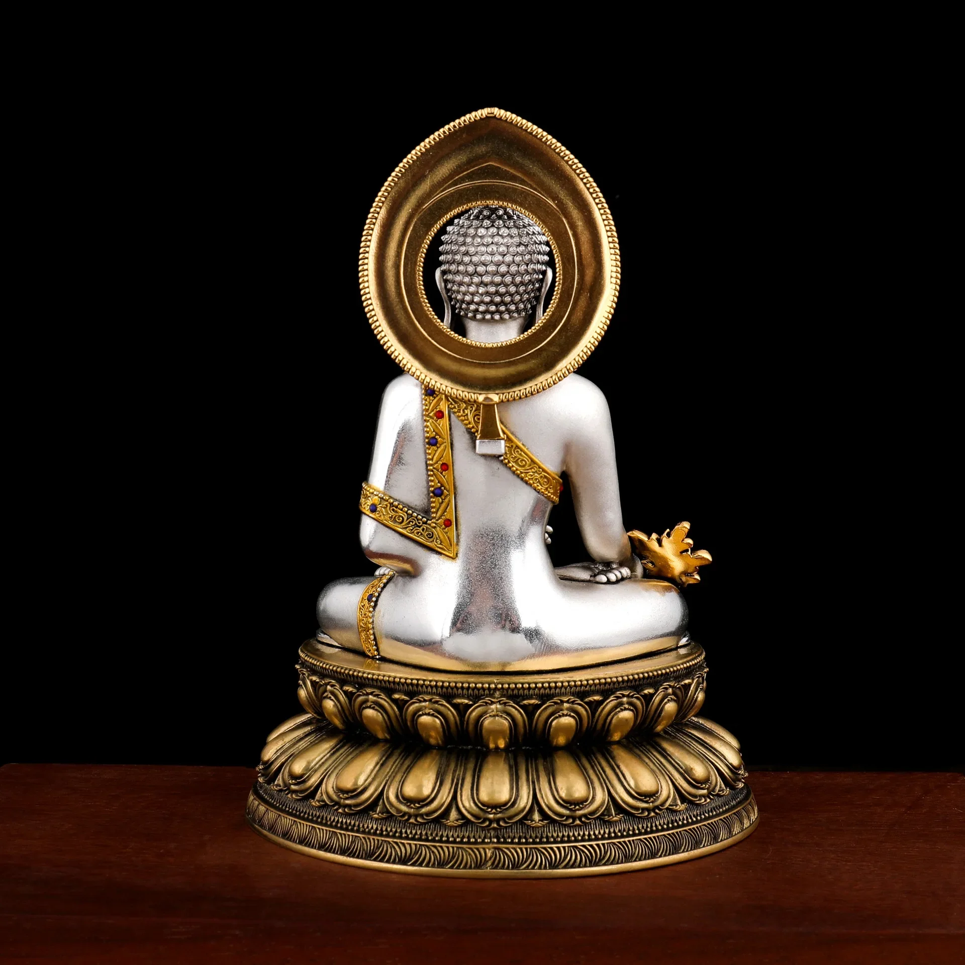 Resin Crafts - TQH-i7.7 Medizin-Buddha Heim-Denkmal Ornamente Handwerk Tragbare