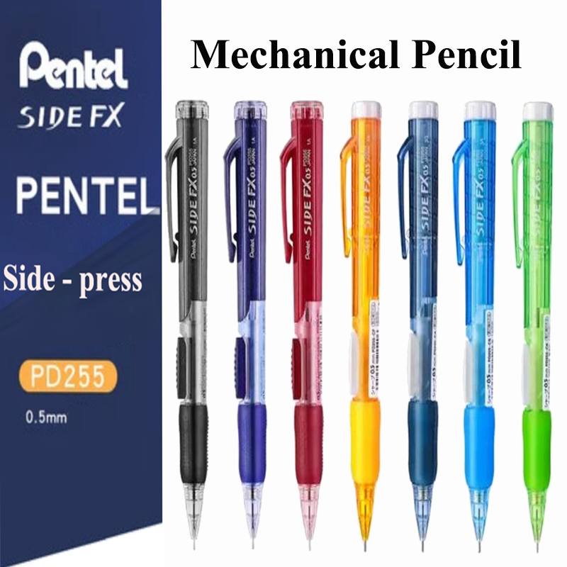 Pentel Pen Energel - Pentel Side Push Druckbleistift mit Komfortgriff,