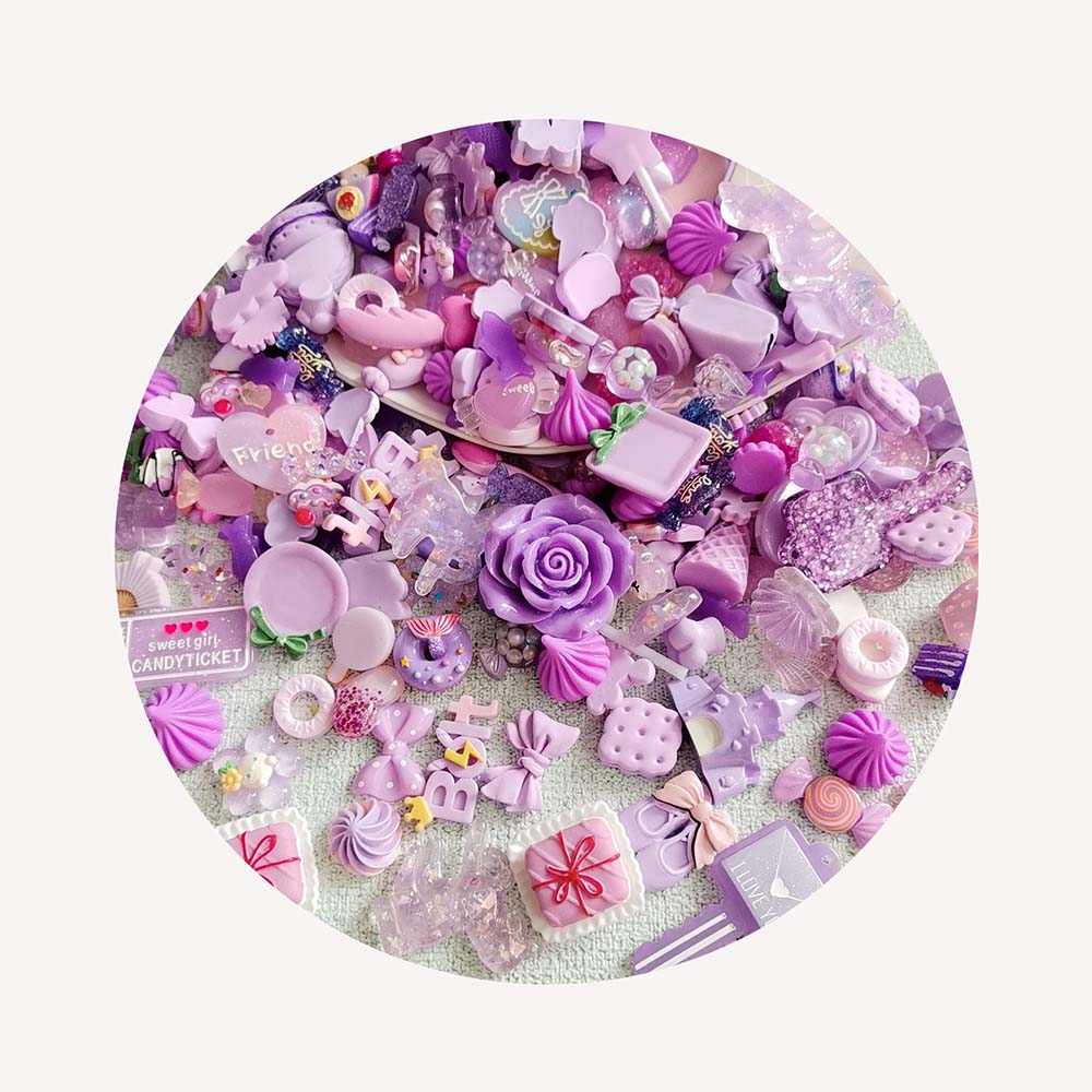 Resin Crafts - DIY-Schmuck, Handy-Dekoration, Bastelzubehör, Schleifen-Accessoires, 1000 Stück,