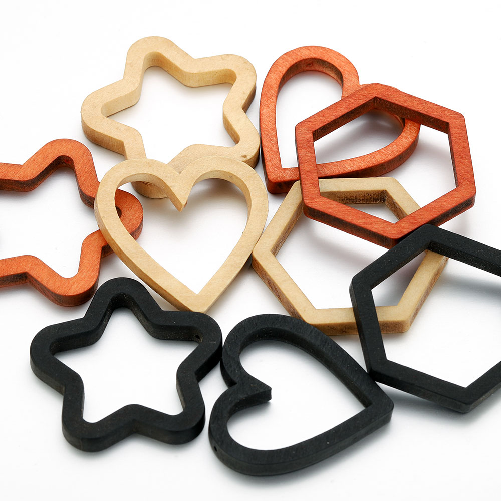 10 Stück Holzherz-Quadrat-Sili – Resin Crafts Bewertung und Preis
