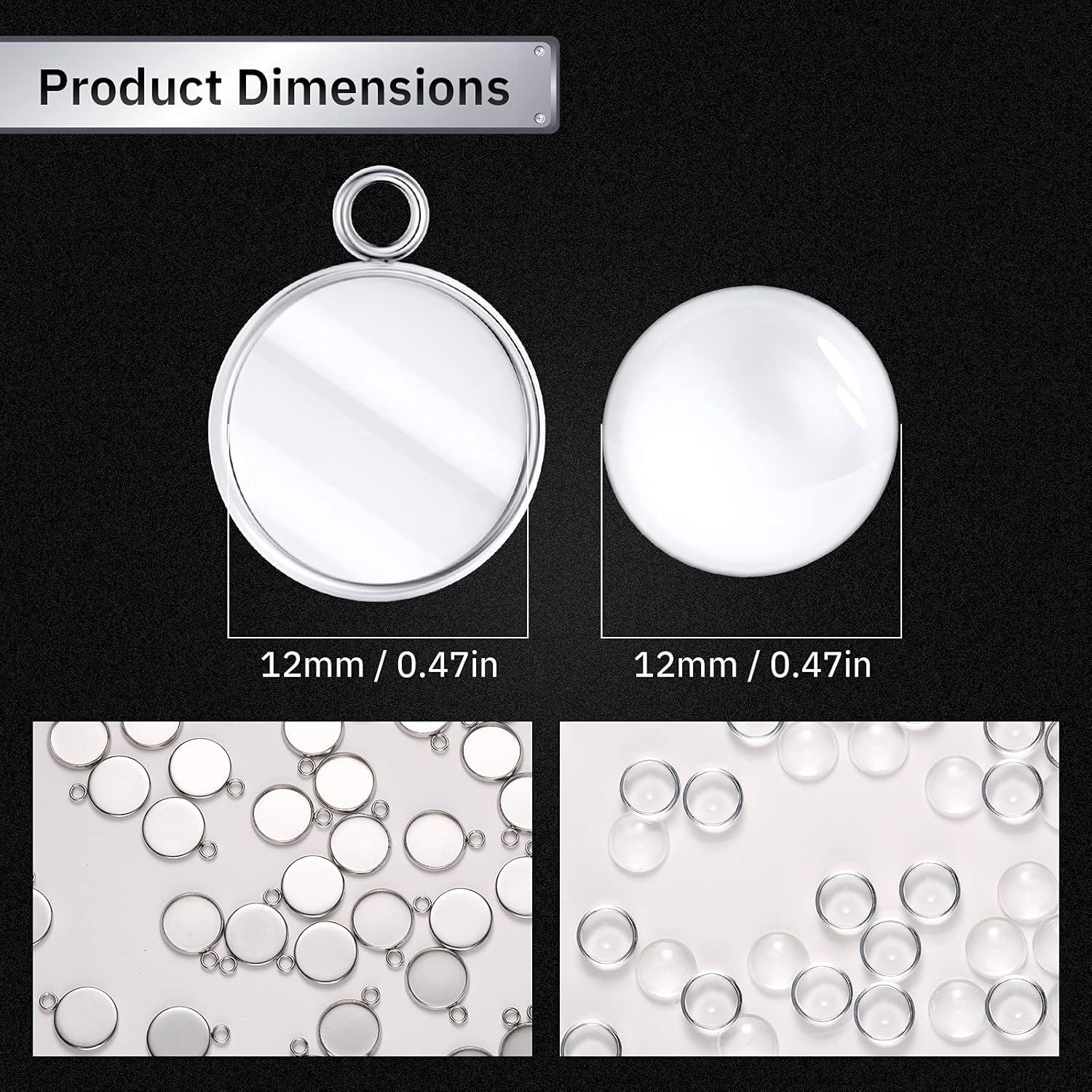 20 Stück Edelstahl-Rohlinge mi – Resin Crafts Bewertung und Preis