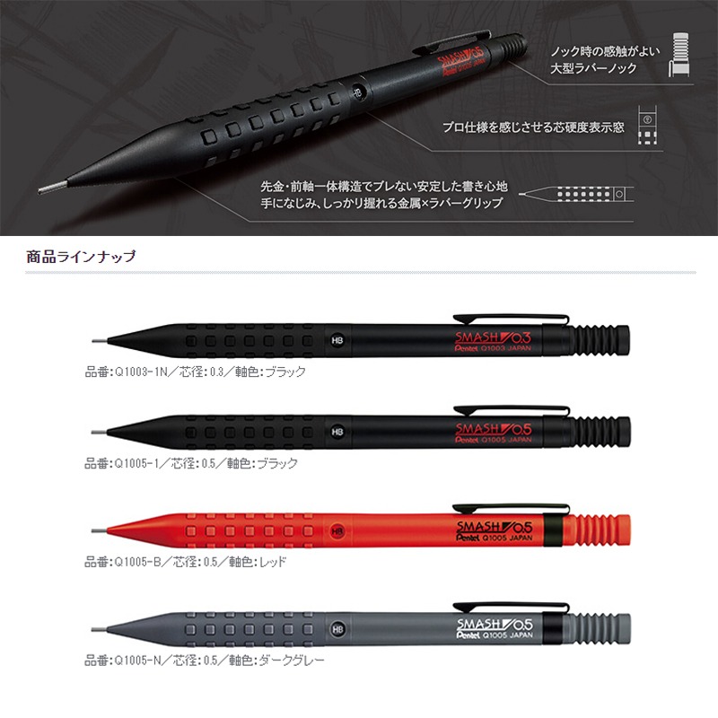 Pentel Japan Smash Limited Edi – Pentel Pen Energel Bewertung und Preis