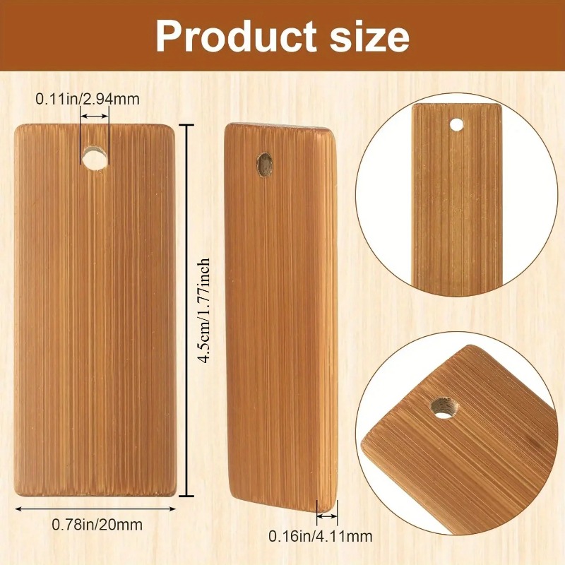 100 Stück Naturholz-Rohlinge 4 – Wood Ring Blank Bewertung und Preis