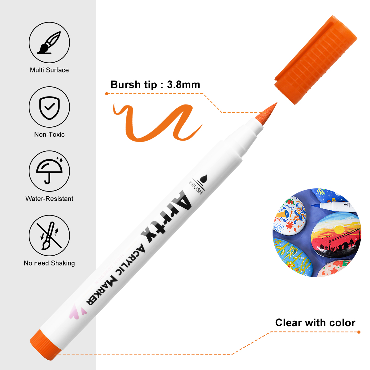 Arrtx Acryl-Farbstifte, Acryl- – Copic Marker Classic Bewertung und Preis