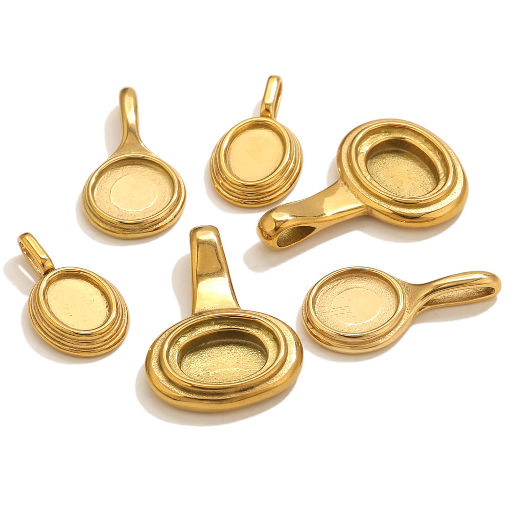 5 Stück Edelstahl Runde ovale  – Resin Crafts Bewertung und Preis