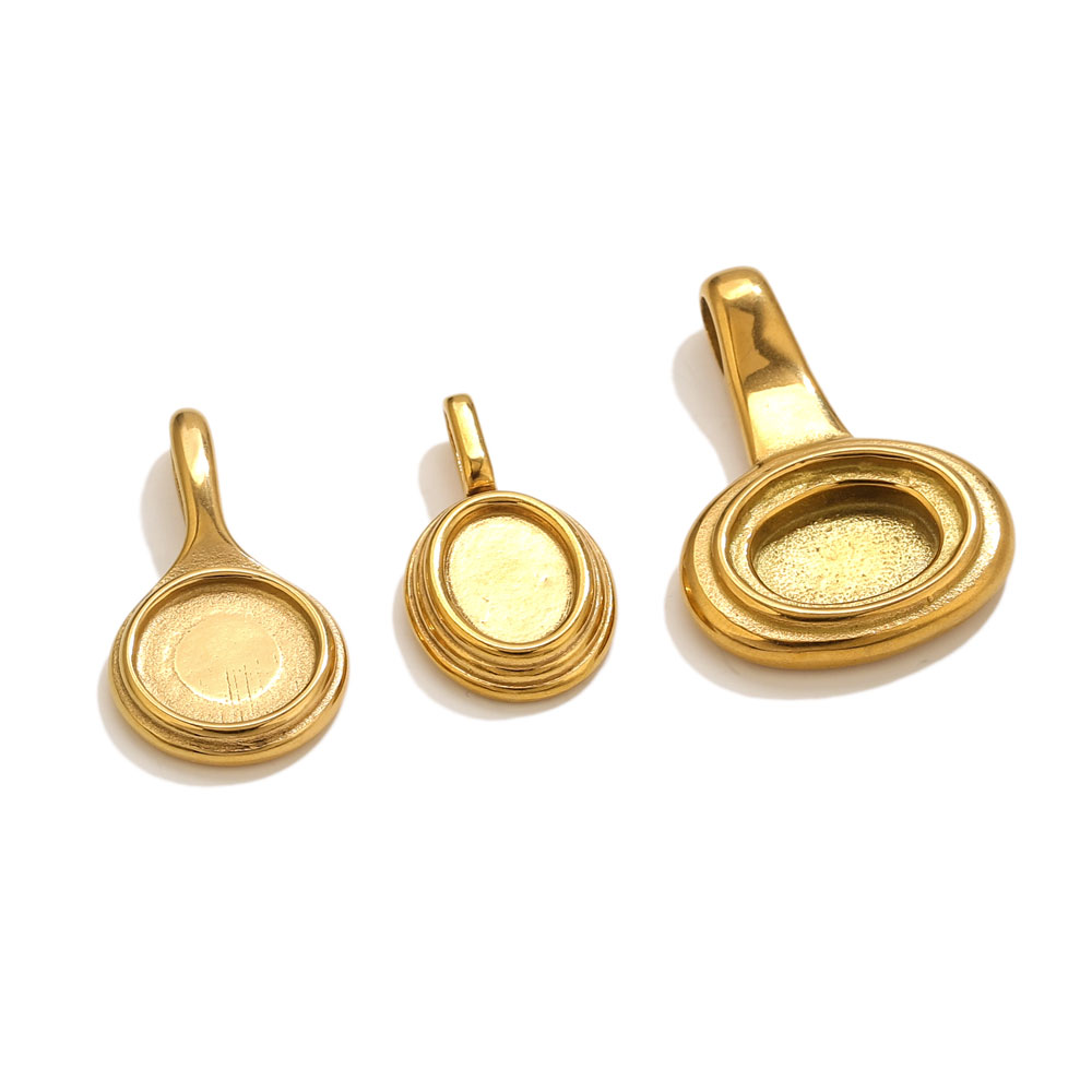 5 Stück Edelstahl Runde ovale  – Resin Crafts Bewertung und Preis