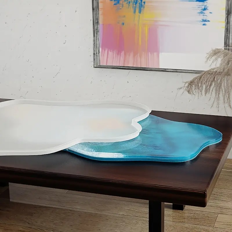 Große 61cm unregelmäßige Epoxi – Resin Ocean Wave Mold Bewertung und Preis