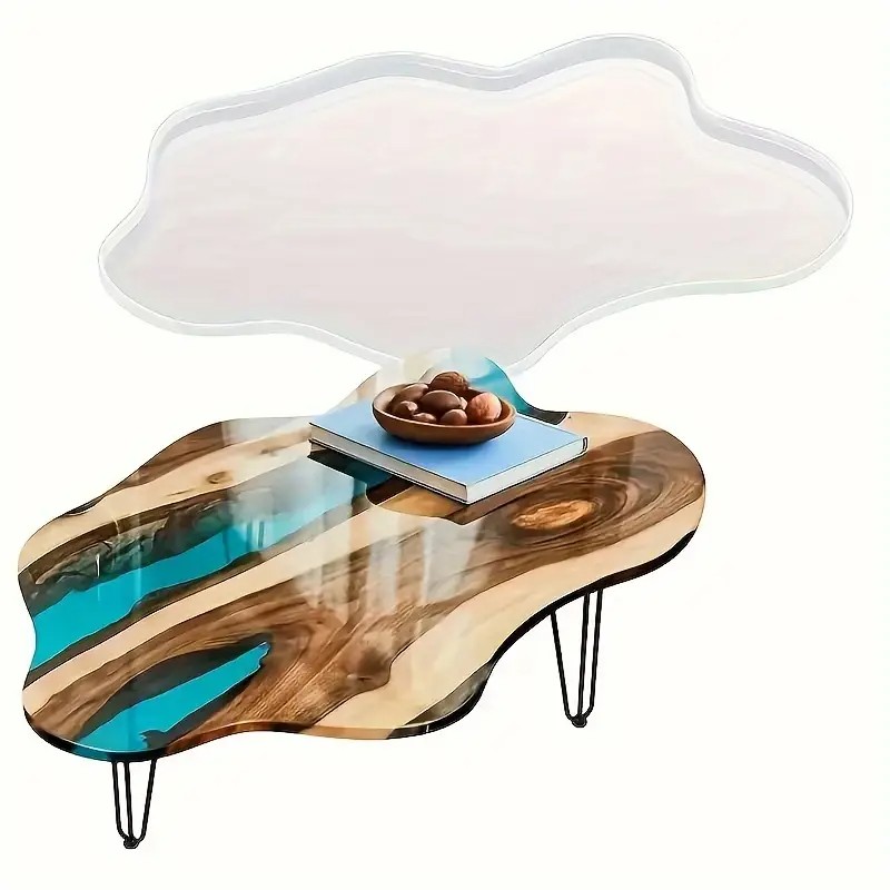 Große 61cm unregelmäßige Epoxi – Resin Ocean Wave Mold Bewertung und Preis