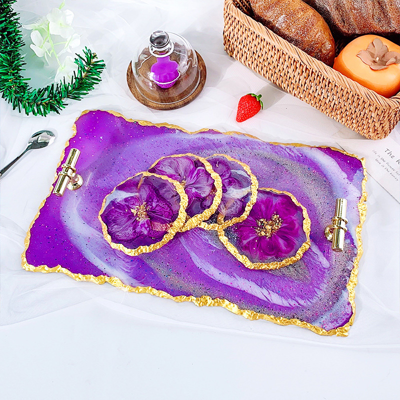 DM413 Drusy Coaster Harzform G – Serving Tray Mold Bewertung und Preis