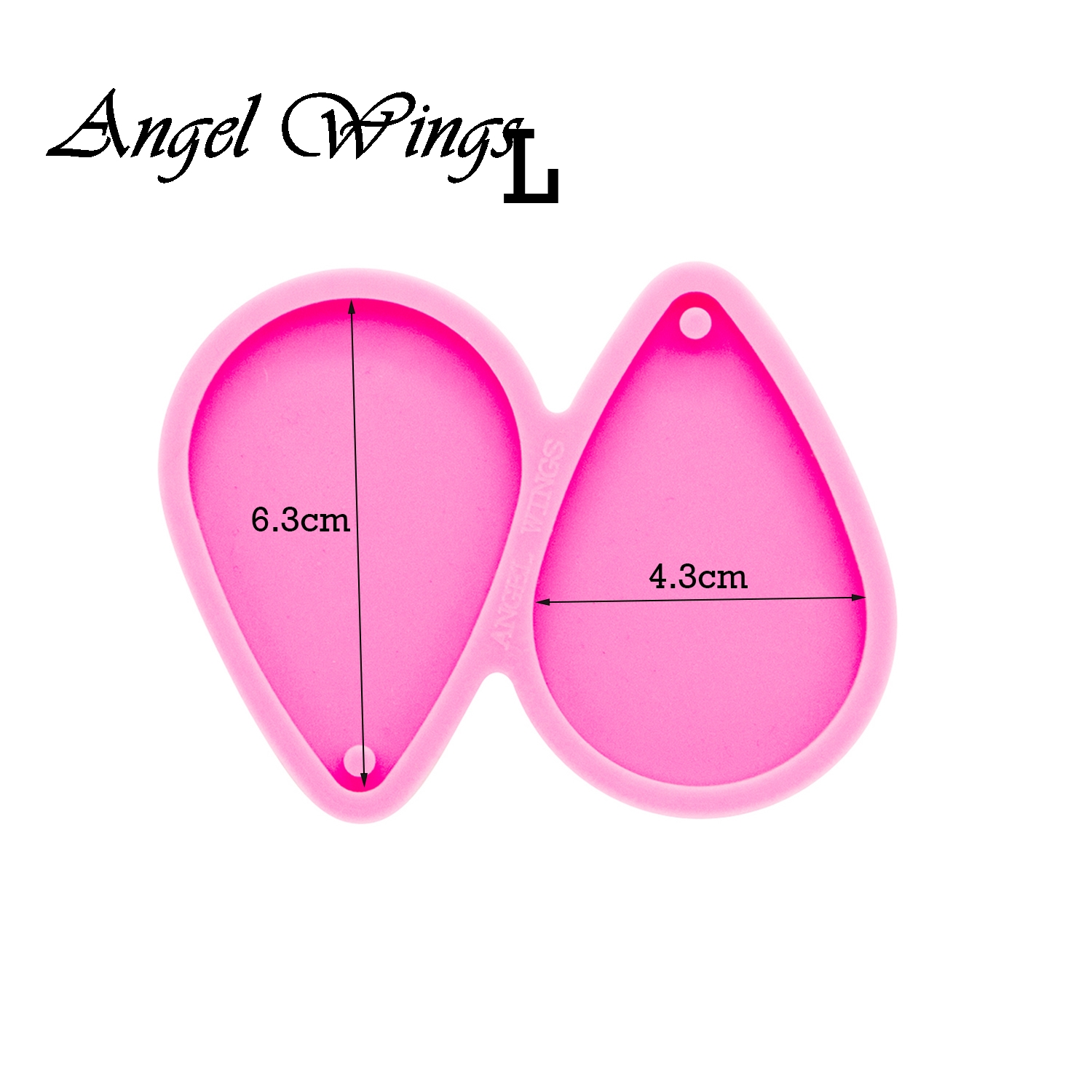 Shiny Tear Drop Hoop Ohrringe  – Geode Mold Silicone Bewertung und Preis