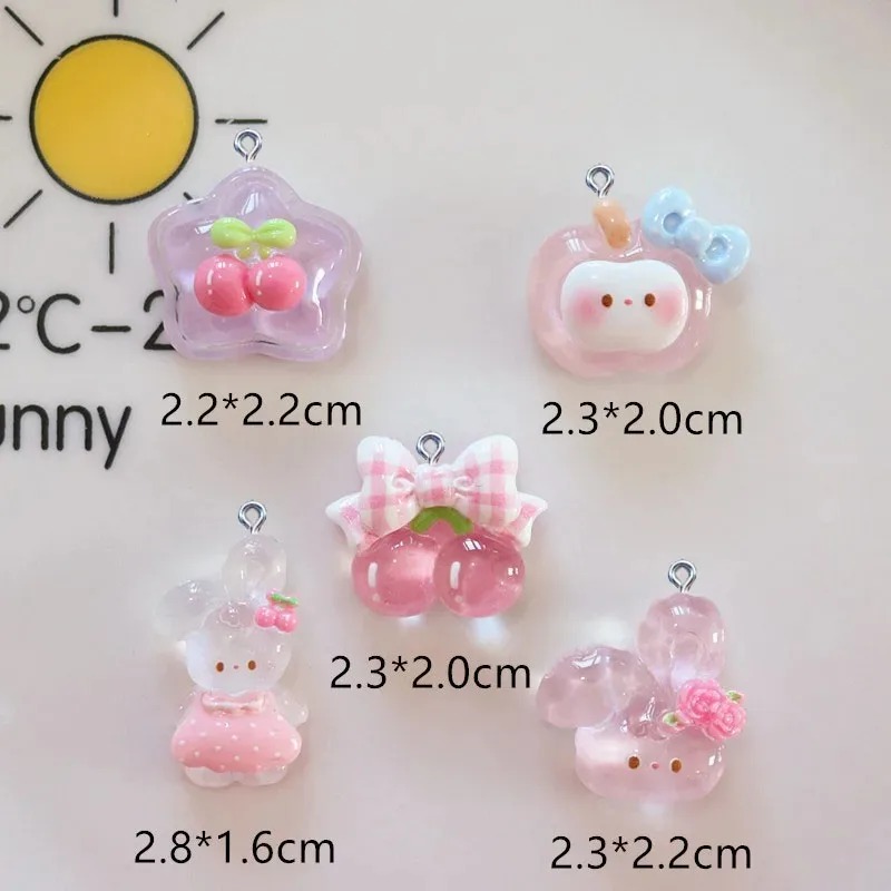 10 Stück Niedliche Kirschhasen – Resin Crafts Diy Bewertung und Preis