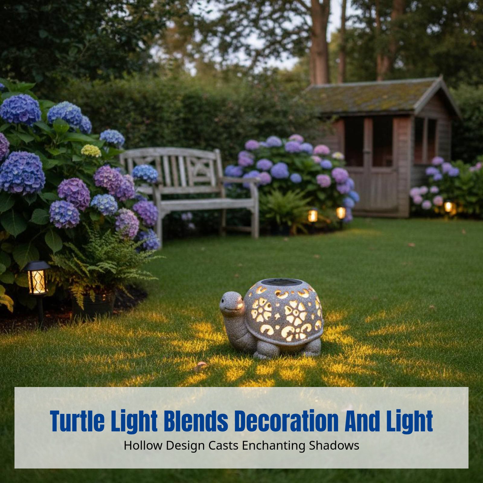 Gartendekoration, Solar-Hohlsc – Resin Crafts Bewertung und Preis