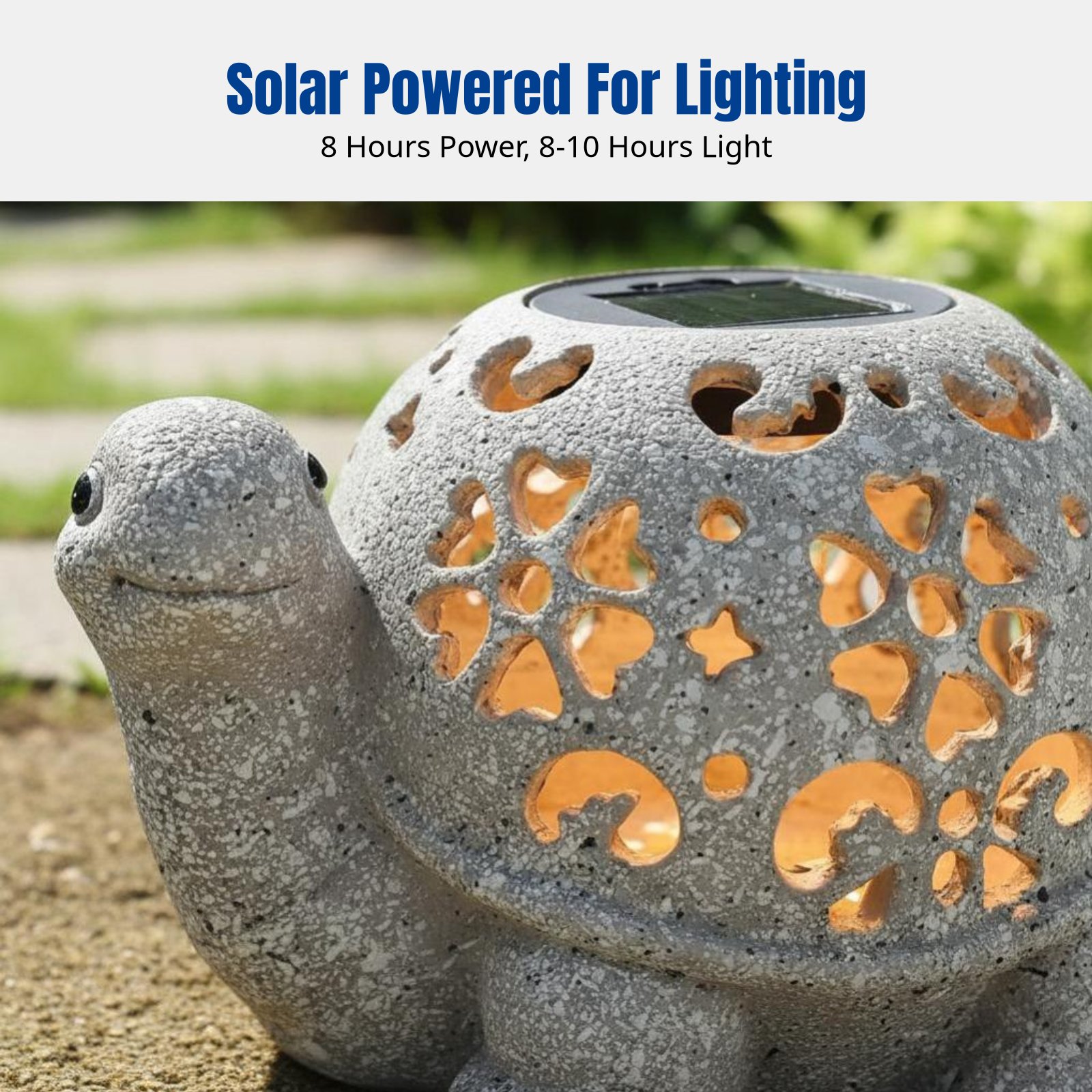Gartendekoration, Solar-Hohlsc – Resin Crafts Bewertung und Preis