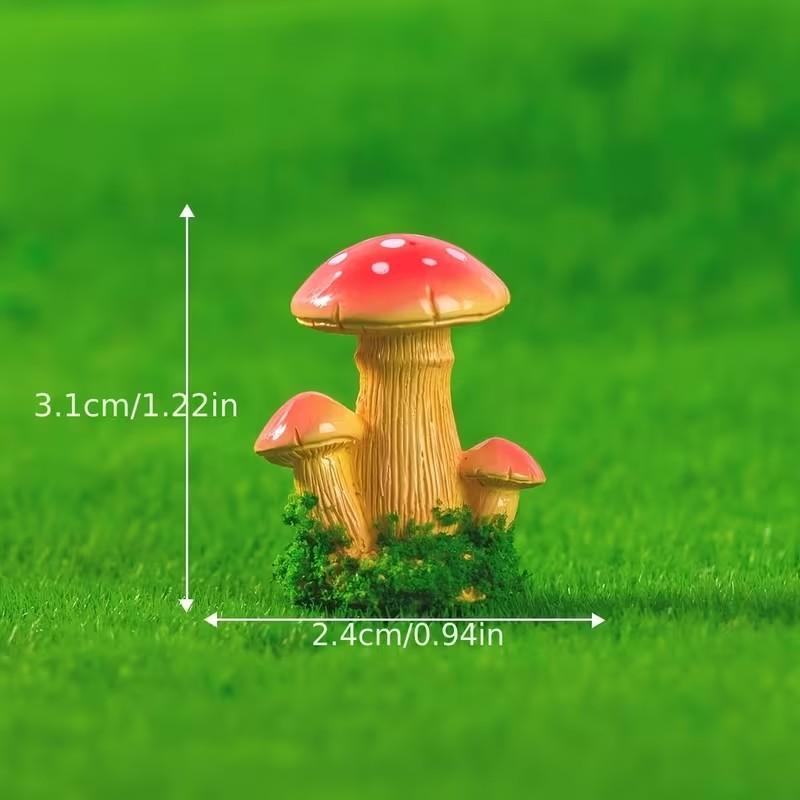 1 Set aus 3 künstlichen Pilzor – Terrarium Moss Art Bewertung und Preis
