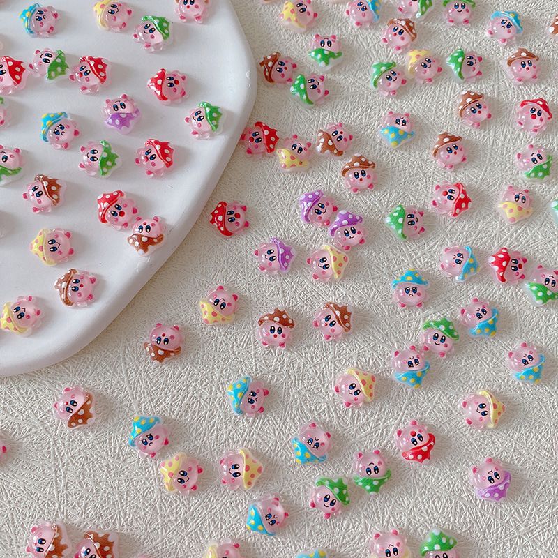2/10/20 Stück Kirby Nagelcharm – Resin Crafts Bewertung und Preis