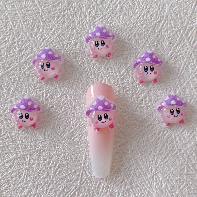 2/10/20 Stück Kirby Nagelcharm – Resin Crafts Bewertung und Preis