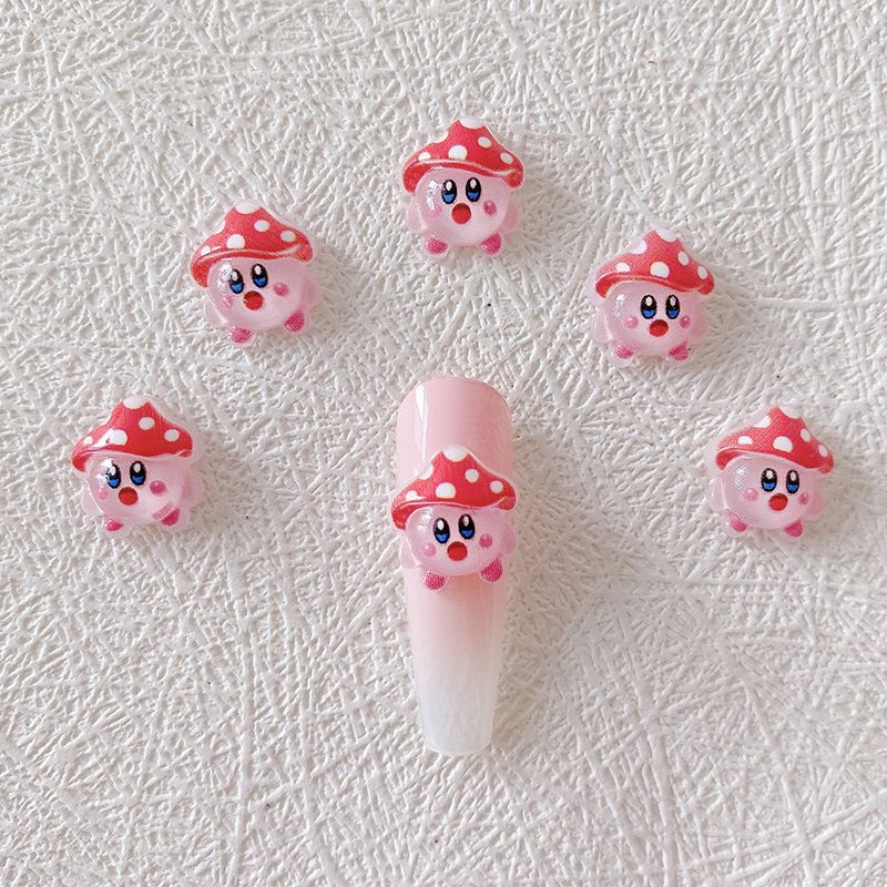 2/10/20 Stück Kirby Nagelcharm – Resin Crafts Bewertung und Preis