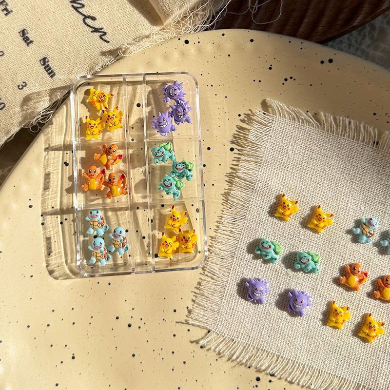 Pokemon-Nagelkunst-Accessoires – Resin Crafts Bewertung und Preis