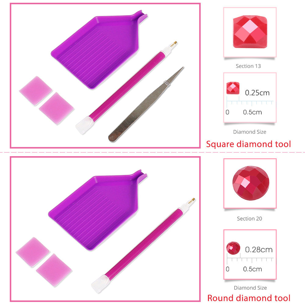 Momoart 5D DIY Diamant Mosaik  – Resin Craft Kit Bewertung und Preis