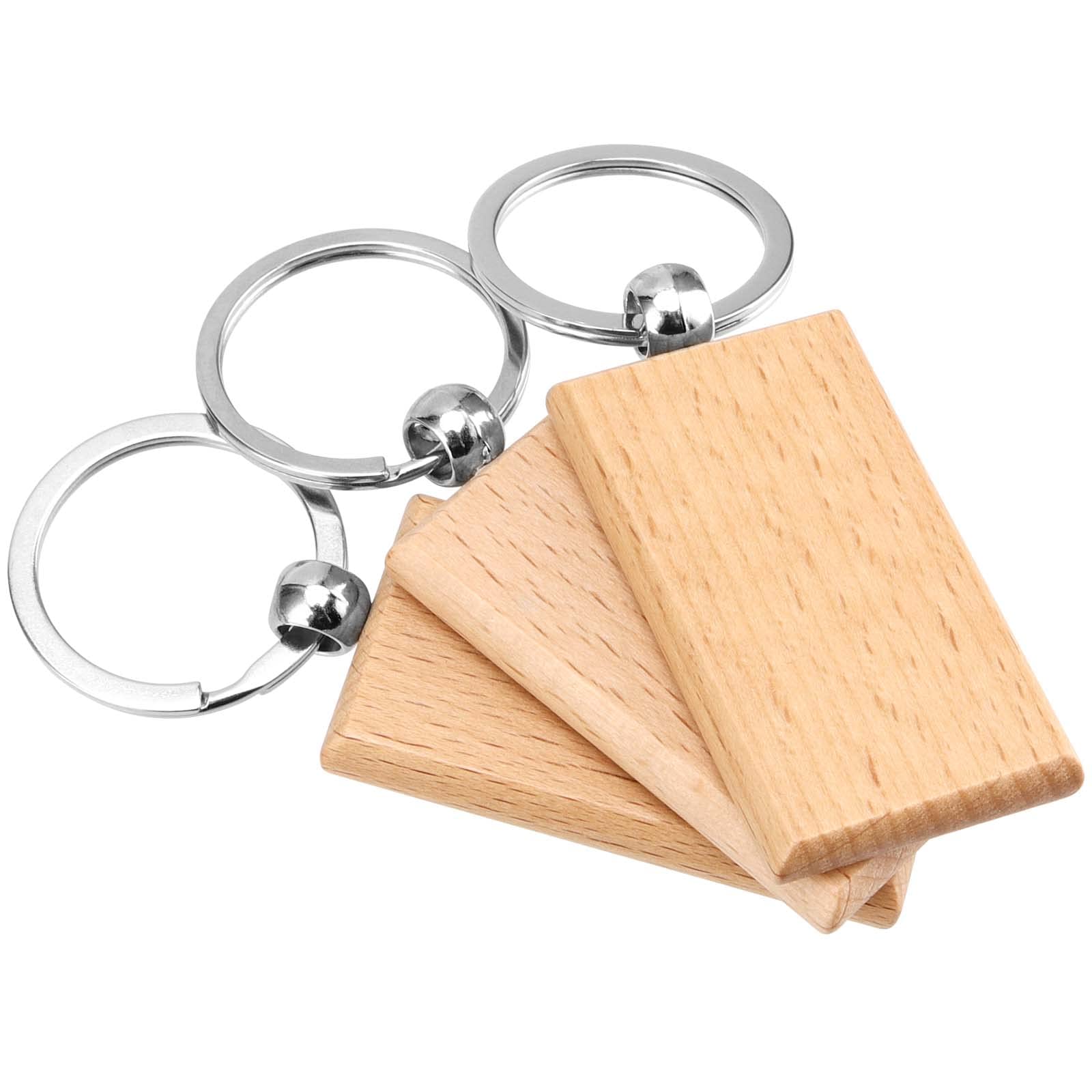 10–100 Stück leere Holz-Schlüs – Wood Ring Blank Bewertung und Preis