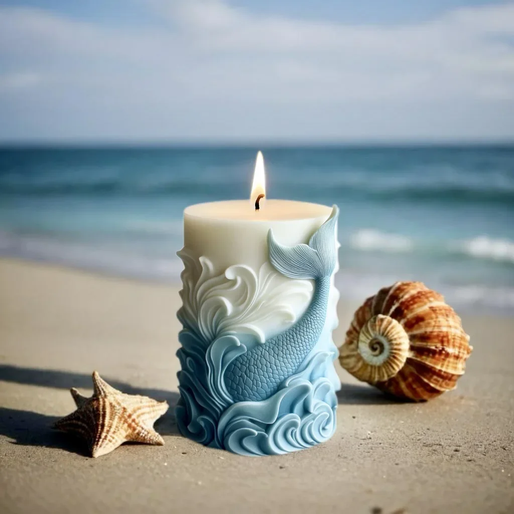 DIY Ozeanwelle Schaum zylindri – Resin Ocean Wave Mold Bewertung und Preis