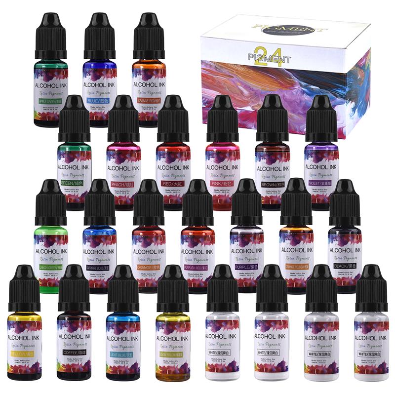 1 Set Epoxy Harz Pigment Kit K – Resin Dye Alcohol Bewertung und Preis